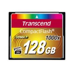 CompactFlash Card (CF) 1000x 128GB Speicherkarte (TS128GCF1000)