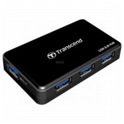 TRANSCEND USB 3.0-Hub mit Fast Charging Poort für u.a iPad  (TS-HUB3K)