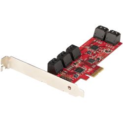 Controllerkarte PCIe 2.0 x2 zu 10x SATA (10P6G-PCIE-SATA-CARD)