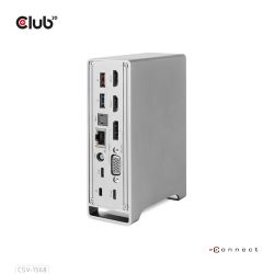 Club3D 4K ChargingDock USB-C ->6xUSB3/DP/2xHDMI/VGA/LAN 120 (CSV-1568)