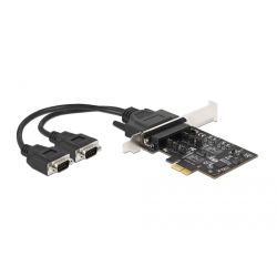 PCI Express Karte zu 2 x Seriell RS-422/485 mit 15 kV ESD Schu (90048)