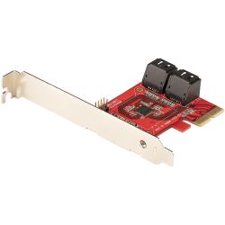 Controllerkarte PCIe 3.0 x2 zu 4x SATA (4P6G-PCIE-SATA-CARD)