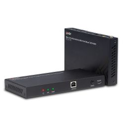 100m HDBaseT KVM Extender, HDMI 4K60, Cat.6, IR + RS-232 (38343)