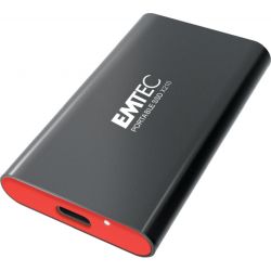 Elite X210 256GB Portable SSD schwarz/rot (ECSSD256GX210)