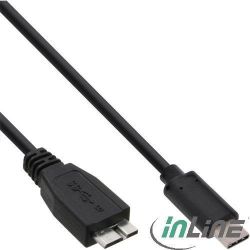 Kabel USB 3.1 Micro-B zu USB-C 3.1 1m schwarz (35721)