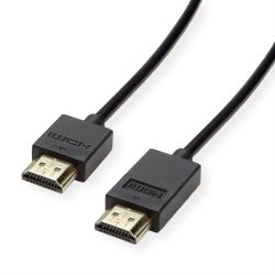 ROLINE 4K HDMI Ultra HD Kabel mit Ethernet, aktiv, ST/ST, (11.04.5915)