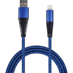 2GO USB Datenkabel - blau - 100cm für Apple 8-Pin (795949)