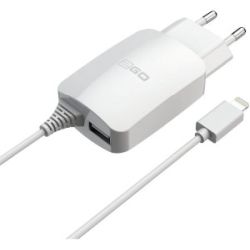 2GO USB-Netz-Ladeg. 110V-240V-weiß f.a. iPhones u. iPads (797166)