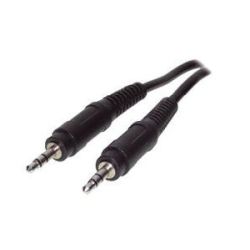 2GO AUX Stereo-Audio-Kabel - schwarz - 150cm (351021)