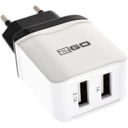 2GO USB Netz-Ladegerät 100V-240V - weiss (795999)