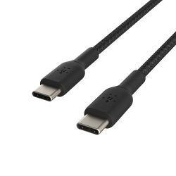 BoostCharge Braided Kabel USB-C zu USB-C 1m schwarz (CAB004BT1MBK)