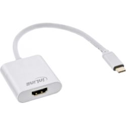 Adapter USB-C Stecker zu HDMI Buchse 0.2m silber (64101S)