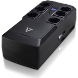 V7 UPS 750VA Desktop USV-System schwarz (UPS1DT750-1E)