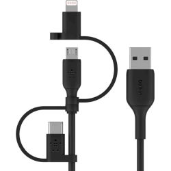 BoostCharge USB Universalkabel 1m schwarz (CAC001BT1MBK)