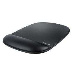 Ergnomoisches Mousepad mit Gelkissen schwarz (B-ERGO-MOUSE-PAD)