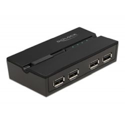 Delock USB 2.0 Switch f. 4 PC an 4Geräte | 11494 (11494)