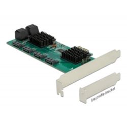 DeLOCK 8P SATA PCIe x1 Karte - LP | 90072 (90072)