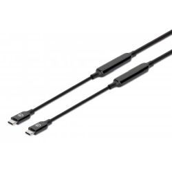 Kabel USB-C Stecker zu USB-C Stecker 3m schwarz (355964)