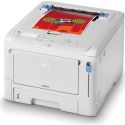 C650dn Farblaserdrucker grau (09006144)