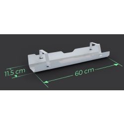 Kabelmanagementwanne IcyBox für Schreibtische (IB-EWA100W-CM)