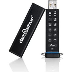 datAshur 8GB USB-Stick schwarz (IS-FL-DA-256-8)