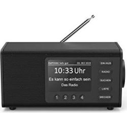 DR1000DE Radio schwarz (54897)