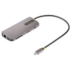 StarTech USB-C 8-in-1 Multiport-Adapter grau USB-C 3.0 (115B-USBC-MULTIPORT)