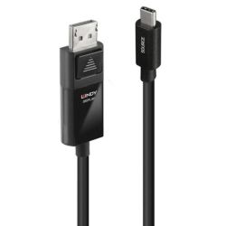 2m USB Typ C an DP 1.4 Adapterkabel mit HDR (43342)