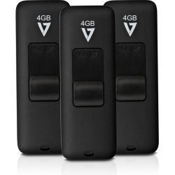 Slider 4GB USB-Stick schwarz 3er-Pack (VF24GAR-3PK-3E)