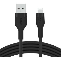 BoostCharge Flex Kabel USB-A zu Lightning 1m schwarz (CAA008BT1MBK)