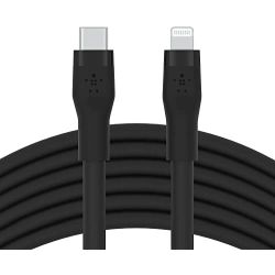 BoostCharge Flex Kabel USB-C zu Lightning 3m schwarz (CAA009BT3MBK)