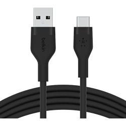BoostCharge Flex Kabel USB-A zu USB-C 2m schwarz (CAB008BT2MBK)
