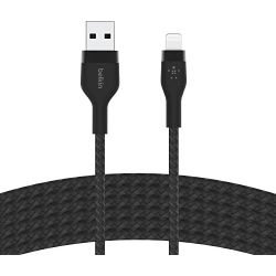 BoostCharge Pro Flex USB-A zu Lightning 3m schwarz (CAA010BT3MBK)