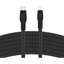 Belkin BoostCharge Pro Flex USB-C zu Lightning 3m schwarz (CAA011BT3MBK)