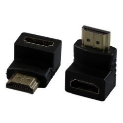 EFB HDMI Adapter Typ A Stecker/Buchse 90° gewinkelt (EB473V2)