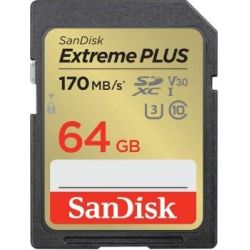 Extreme PLUS R170/W80 SDXC 64GB Speicherkarte (SDSDXW2-064G-GNCIN)
