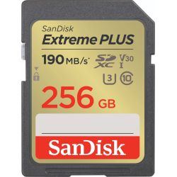 Extreme PLUS R190/W130 SDXC 256GB Speicherkarte (SDSDXWV-256G-GNCIN)