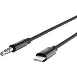 Kabel Lightning zu 3.5mm Klinke 0.9m schwarz (AV10172BT03-BLK)