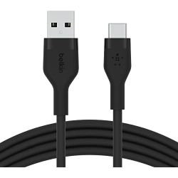 BoostCharge Flex Kabel USB-A zu USB-C 1m schwarz (CAB008BT1MBK)