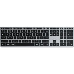 Slim X3 Bluetooth Backlit Keyboard Tastatur space grau (ST-BTSX3M-DE)