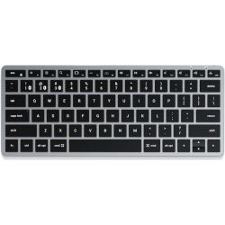 Slim X1 Bluetooth Backlit Keyboard Tastatur space grau (ST-BTSX1M-DE)