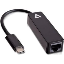 V7UCRJ45-BLK LAN-Adapter schwarz USB-C 3.0 (V7UCRJ45-BLK-1E)