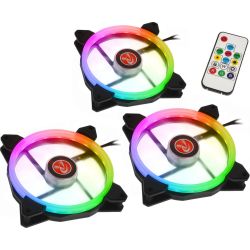 Iris 14 Rainbow A-RGB 140mm Lüfter schwarz 3er-Pack (0R40B00115)