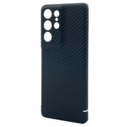 Carbon Cover schwarz für Samsung Galaxy S22 Ultra (CS-2056)