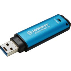 IronKey Vault Privacy 50 256GB USB-Stick blau/schwarz (IKVP50/256GB)