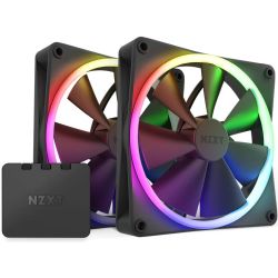 F Series F140 RGB 140mm Lüfter matte black 2er-Pack (RF-R14DF-B1)