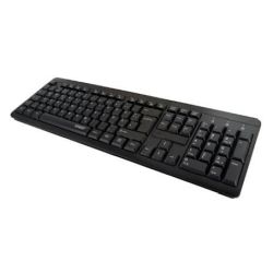 Schwaiger Tastatur kabellos USB 2.0A schwarz (WKB1000013)
