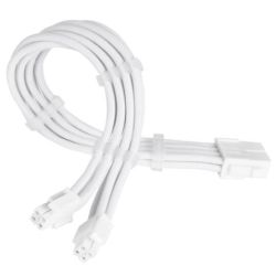 Kabel 8-Pin EPS12V zu 4/8-Pin ATX12V 30cm weiß (SST-PP07E-EPS8W-V2)