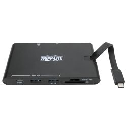 Tripp Lite USB-C Multiport Adapter schwarz (U442-DOCK3-B)