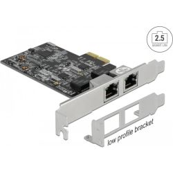 2.5G LAN-Adapter PCIe 2.1 x2 zu 2x RJ-45 (89530)